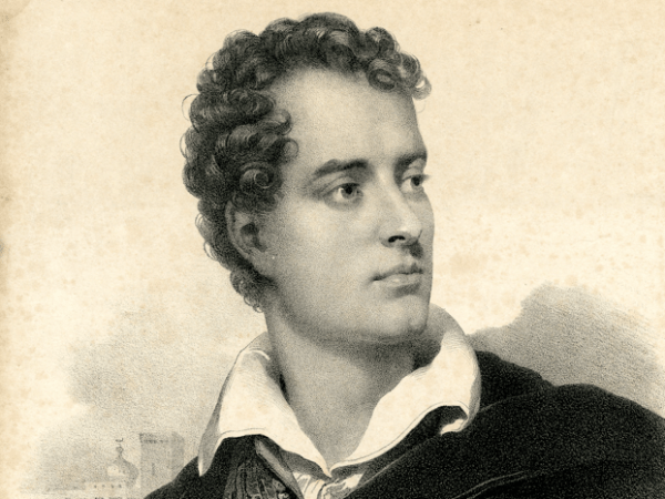 Lord Byron, the first European superstar…